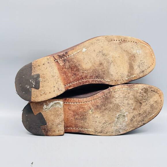 Oak Street Bootmakers Shoes Mens 12 Brown Leather Venetian Loafer Trunk Club USA - Picture 7 of 10